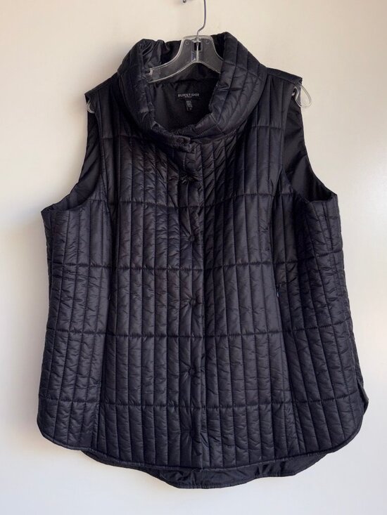 Eileen Fisher Jackets & Blazers - Eileen Fisher Woman Quilted Vest Size 1X Black